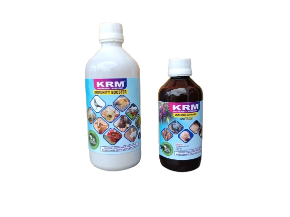 1000136378-1.png KRM HERBAL MEDICINE COMBO (500)IB - 500ml Cough syrup- 200 ml - Image 1